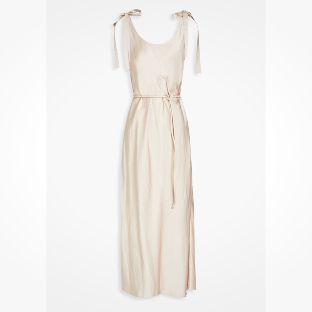 Zimmermann Satin Midi Slip Dress SZ6